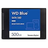 Western Digital WDS500G2B0A WD Blue 3D NAND Internal SSD 2.5 Inch SATA, 500 GB