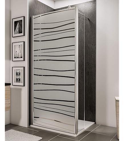 Schulte Paroi De Douche Fixe à L'italienne 90 X 200 Cm, Profilé