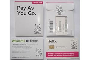Three Mobile 4G Multi Sim PAYG Big Value Sim Includes Nano/Micro/Standard SIM - Unlimited Calls, Texts & Data for all Your Mobile Device, Phones, iPads, Tablets, Dongles & all Wifi Device - > MOBILES DIRECTS COMMUNICATIONS LTD