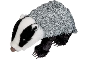 Wild Republic Euro Badger pluszowa miękka zabawka, przytulanka, prezenty dla dzieci w wieku od 0 miesięcy do 99 lat
