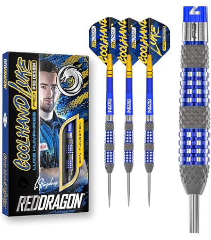 RED DRAGON Darts Set - Professional Player - Luke Humphries