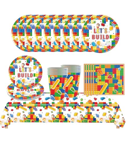 TSLBW Lot De 3 Blocs De Construction De Noël, Père Noël Bonhomme De Neige Noel Elan Bloc De Construction Jouets Pour Enfants Amz