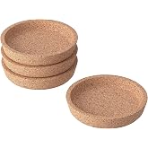 4 adet Ikea 365+ bardak altlığı,mantar, bardak tutucu 9cm