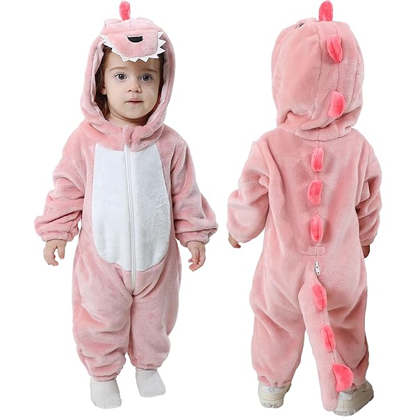 LOLANTA Uniseks dinosauruskostuum voor baby's, kleine kinderen, met LOLANTA Uniseks dinosauruskostuum voor baby's, kleine kinderen, met