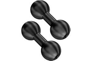 BRCOVAN 2St, Aluminiumlegierung 1 Zoll auf 1 Zoll Kugeladapter Kompatibel mit RAM Mounts B Größe 1 Zoll Kugel Doppelsockelarm