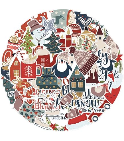 Kerststickers
