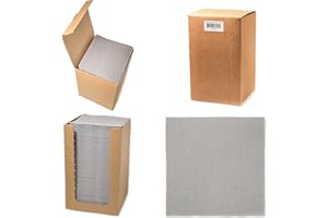 Alvotex Airlaid Cocktailservietten 20x20cm 100/1 - GREY (040)