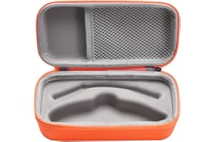 CBDYWVR Funda rígida de transporte compatible con bolígrafos de impresión 3D 3Doodlers Start+ Essentials, funda de viaje portátil para 3Doodlers Start + funda protectora (naranja)