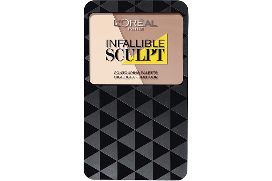 L'Oreal Infallible Sculpt Contour Palette, Light Medium, 10 g