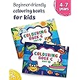 Colouring and Drawing Practice Book for Kids | Copy Color Books for 3 to 7 Year Old Childrens | Perfect Gift for Preschool, Nursery, Early Learners and Kindergarten | Pack of 2