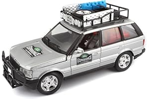 Bburago Range Rover Safari Pojazd Zabawkowy, Srebrny, Od 3 Lat