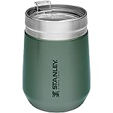 Stanley Go Everyday Thermotasse 0.29L - Edelstahl Thermobecher für Wein, Cocktails, Kaffee, Tee - Hält Stundenlang Kalt/Heiß 