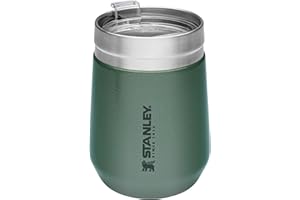 Stanley Go Everyday Tumbler 0.29L - Stainless Steel Tumber for Wine, Cocktails, Coffee, Tea - Keeps cold/hot for hours - BPA-free - Dishwasher Safe