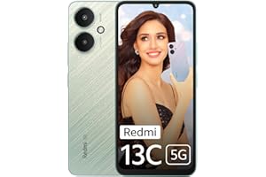 Redmi 13C 5G (Startrail Green, 4GB RAM, 128GB Storage) | MediaTek Dimensity 6100+ 5G | 90Hz Display