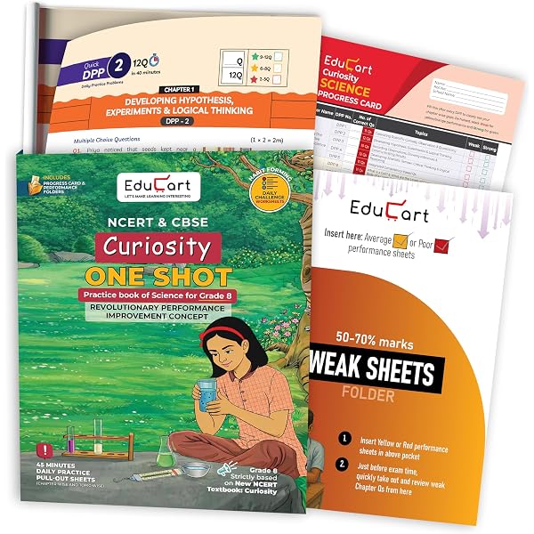 Educart NCERT & CBSE Class 8 Mathematics Ganita Prakash Part-1 One