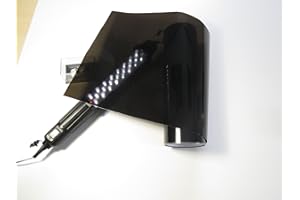 ‎KÖNIGHAUS Könighaus (5,89€/m2) Scheinwerfer Tönungsfolie Tief Schwarz (Rückleuchten Blinker Nebelleuchten) 20 x 30 cm