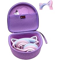 iClever Cuffie Bluetooth Bambini con luci LED, Volume di Sicurezza 74/85/94 dBA, 43 ore di Riproduzione, Audio Stereo, Type-C, cavo AUX, Cuffie Bluetooth 5.3 per bambini iClever Cuffie Bluetooth Bambini con luci LED, Volume di Sicurezza 74/85/94 dBA, 43 ore di Riproduzione, Audio Stereo, Type-C, cavo AUX, Cuffie Bluetooth 5.3 per bambini