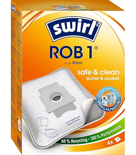 E-HAO 14 stofzuigerzakken compatibel met iRobot Roomba, modellen uit de i&s en j-serie, reservezakken voor iRobot Roomba j6 J7 J8 i7 i1 i2 i3 i4 i5 i6 i8 S9 verwijderingszakken