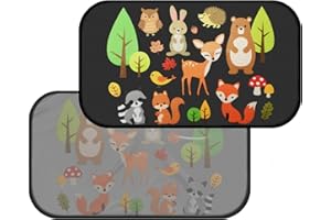 astarye Solar Protection Car Sunshade Side Window Windscreen Roof Window for Children Adults Adsorption Electrostatic