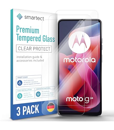 Retroviseur Moto Verre Trempe Pour Motorola Moto G04 / G04s / G24 / G24 Power / E14 Coque Téléphone Motorola G24