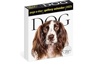 Dog Page-A-Day® Gallery Calendar 2025: An Elegant Canine Celebration