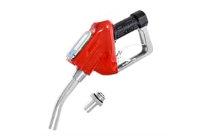 KATSU Diesel Distributeur Pistolet Débitmètre Numérique 1" 25mm Essence Carburant Essence Buse de Distribution de Remplissage pour Tracteurs Camions Voitures Marine 482215