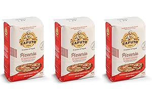 ‎BROTZUTATEN 3x Farina Molino Caputo Pizzeria per Pizza Napoli Pizzamehl Pizza Mehl 1kg