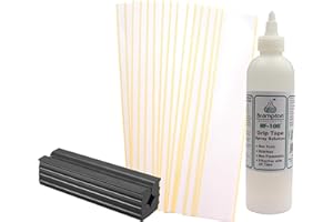 Mercia Golf Complete Golf Grip Re-gripping Kit for 14 clubs with 15 grip strips, Solvent and Rubber Vice Clamp