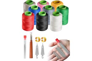 SEESUNO 40 Pcs Sewing Tool Set, Multi-Purpose Needle and Thread Kit Including Stainless Steel Sewing Needles Thimble Needle Threader Suture Remover Storage Case