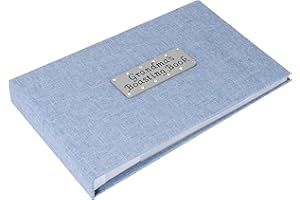 METAL PLANET LTD Grandma's Boasting Book (Photo Album) holding 40 6x4 inch photos - Blue