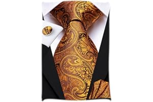 Hi-Tie Herren Solid Color Krawatte Taschentuch Hochzeitsfeier Klassische Krawatte & Einstecktuch Set-Mehrere