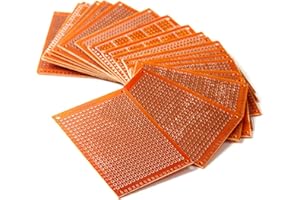 LAOMAO 20PCS 5CM x 7CM DIY Prototype Paper PCB Circuit Board Universal Breadboard