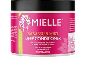 Mielle Organics Babassu & Mint Deep Odżywka do Włosów, 240 ml