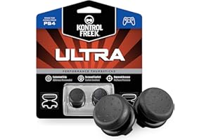 KontrolFreek Ultra for PlayStation 4 (PS4) and PlayStation 5 (PS5) | 2 Performance Thumbsticks | 2 High-Rise Concave | Black