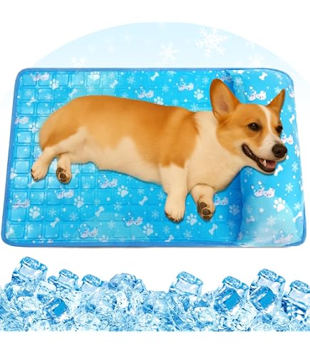 Alfombrilla Refrescante Para Perros Y Gatos - Cojín Portátil Lavable Para Verano, Hogar Y Exterior
