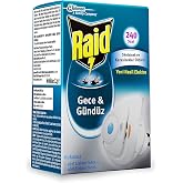 Raid Gece & G&uuml;nd&uuml;z 1 Adet Yeni Nesil Elektro Isıtıcı + 1 Adet Elektro Yedek 240 saat Etkili 1 Adet