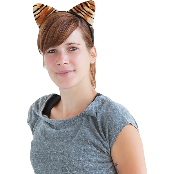 Balinco Teddy Ohren Haarreif, Bär Haarband, JGA Kostüm Männer, Damen