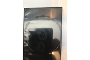 1 x Amaray Slim Doppio Nero Custodia DVD (Face on Face) 7mm Dorso