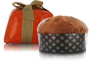 Panettone Gourmet de Marrons Glacés| Sans Fruits Confits ni Raisins Secs, 1 Kg