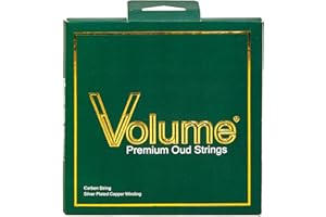 ETHNIC MUSICAL Corde Oud Premium Volume Green Label Fa Fa Arabo umore PVF & argentate, confezionate sottovuoto, prodotte in Turchia.