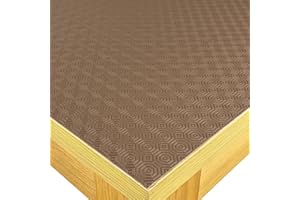 Karina Home Brown 180cm x 90cm Heat Resistant Table Protector