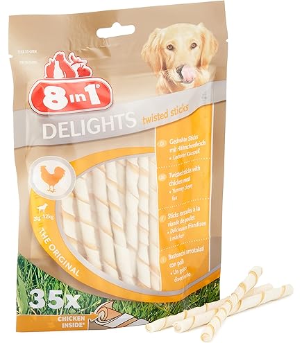 Os à mâcher 8in1 Delights Chicken Bones Strong au poulet