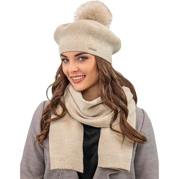 Barrett muts voor dames Paris Style Baskenmuts wol voor elegante stijl