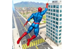 Super Spider Rope Hero – Open World Battle Game