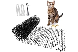 HYWEAN Pinchos Anti Gatos 150cm*30cm Evita Que Las Mascotas se Acerquen, Tiras de Espigas para Animales de Mascotas Adecuado para Jardines Interiores Y Exteriores