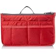 KPS Travel Insert Handbag Organizer Purse Large Liner Tidy Bag Pouch | Multipurpose Handbag | Women Travel Insert Handbag Organizer (Multicolor)