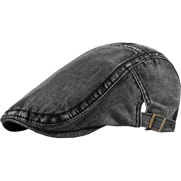 Casquette Plate Homme EUPSIIU - Style Vintage Réglable, Unisexe