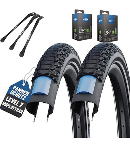 Schwalbe Unisex – Erwachsene Fahrradreife, schwarz, Marathon