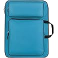 Art Portfolio Case A3 Artist Drawing Board Bag Waterproof Art Carrying Bag Portable Sketch Pad Storage Bag Artist Folder Case Tote Bag Shoulder Bag for Palette Paints Brushes Pencils