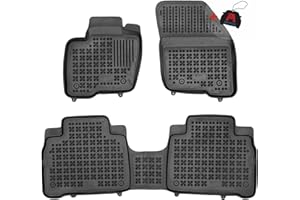 ‎M MOTOS M MOTOS Gummimatten Auto Fussmatte passt für Ford Galaxy III 2015-2023 Verbessern Sie Ihren Reisekomfort mit Antirutschmatte Auto - Allwetter fußmatten Auto, Schutz vor Verschmutzung